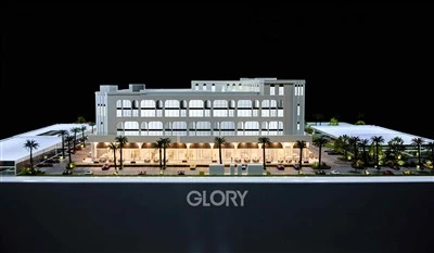Open-Air Retail Center Scale Model